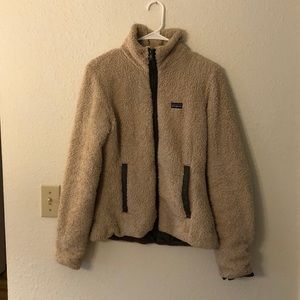 Patagonia fuzzy zip up